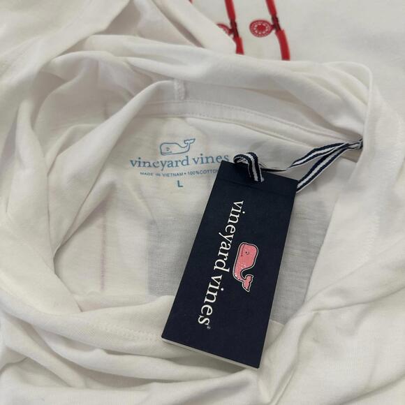 NWT Vineyard Vines San Francisco 49ers NFL Hooded Pullover Size Men's Large - Picture 8 of 8